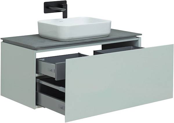 Тумба под раковину Allen Brau Infinity 100 см серый 1.21004.PWM