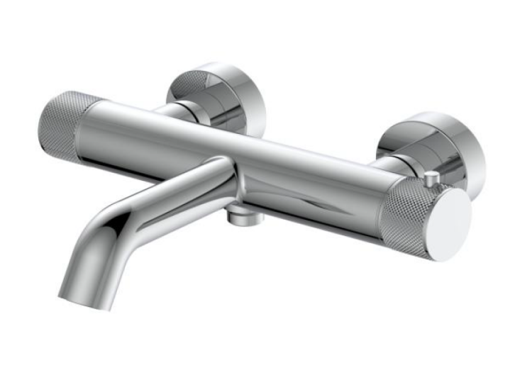 Смеситель для ванны Splendy Passion на 2 потребителя термостатический хром PA203N2T220CR
