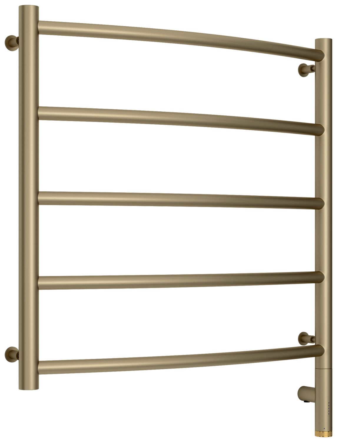 Полотенцесушитель электрический Сунержа Галант 3.0 632х724 мм правый золотой шёлк матовый 32-5801-6060