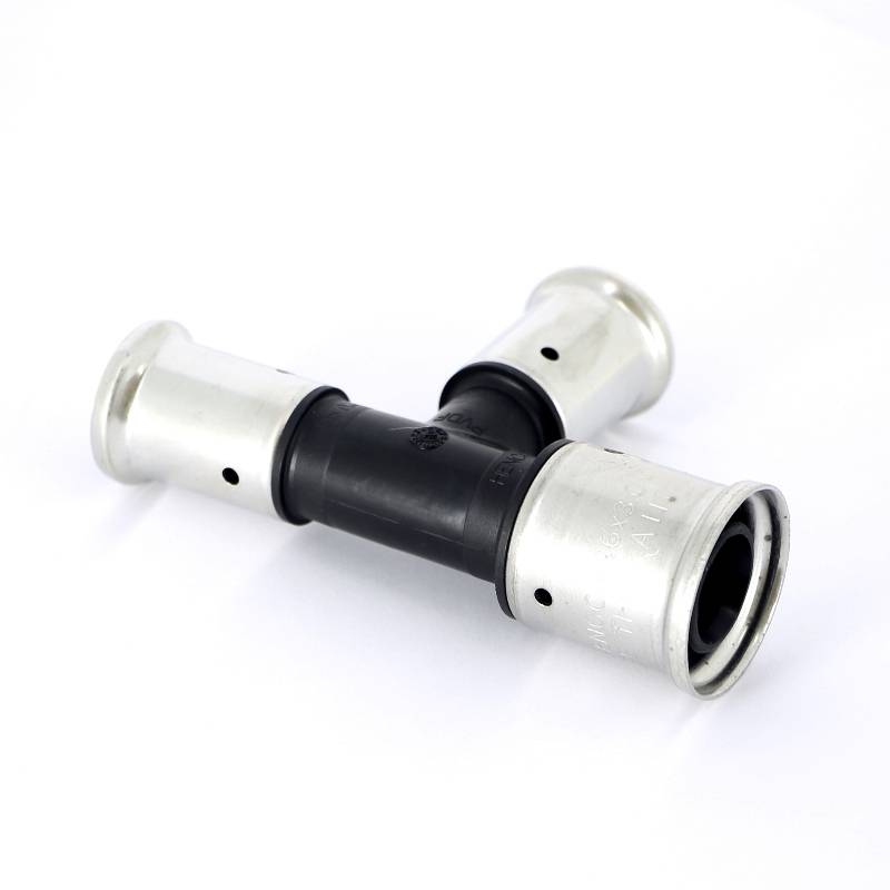 Тройник пресс HENCO PVDF 26х20х20 мм 11PK-262020