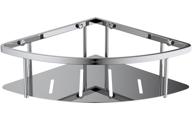 Полка угловая Aquanet AQ4926CR хром AQ4926CR