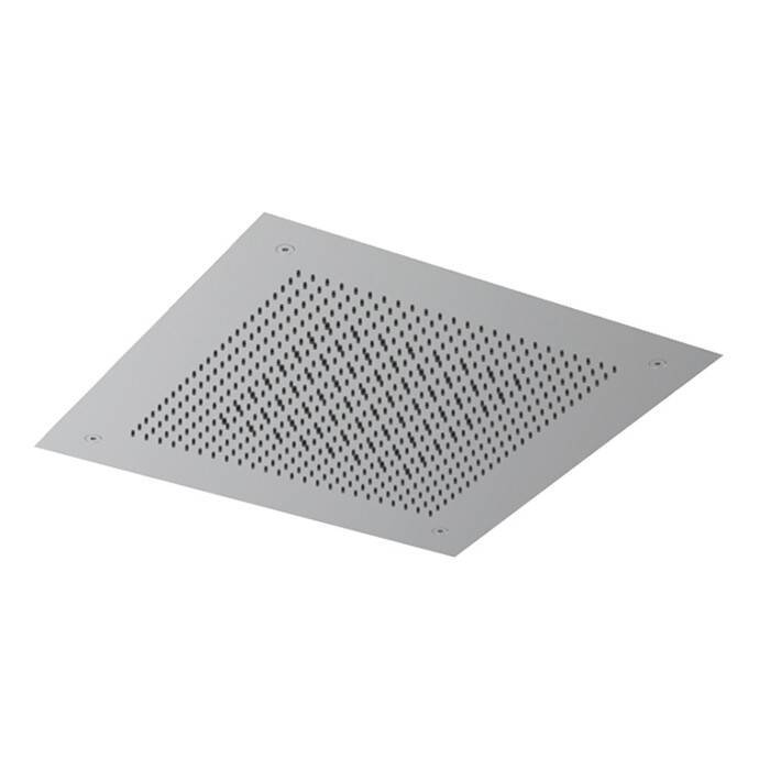 Верхний душ Almar Velvet 380x380 мм потолочный встраиваемый нержавеющая сталь брашированная E044282BS