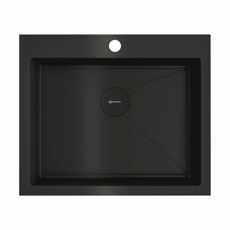 Мойка кухонная OMOIKIRI Akisame 59-GR 590x510 мм графит 4997014
