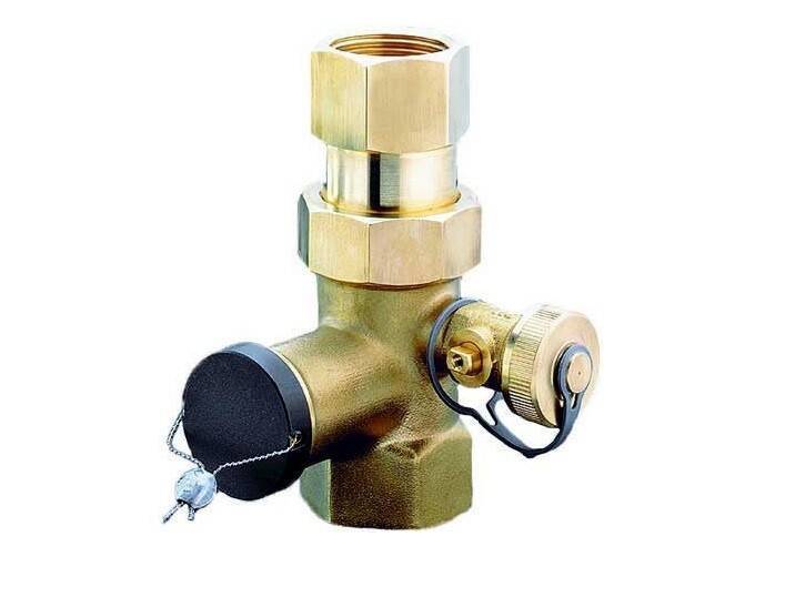 Клапан колпачковый Flamco Expa-Con Ду20 Rp 3/4 с пломбой 1089006