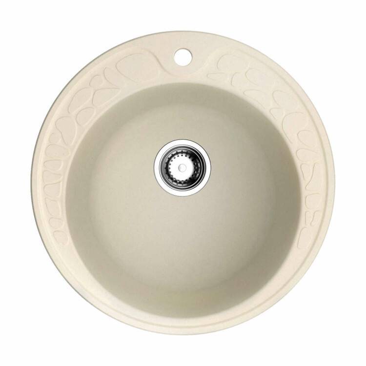 Кухонная мойка OMOIKIRI Tovada 510x510x215 мм ваниль 4993363