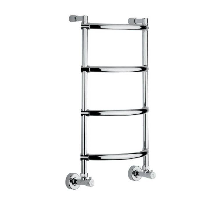 Полотенцесушитель водяной Margaroli Luna 432 425х190х707.5 мм хром 4323704CRN