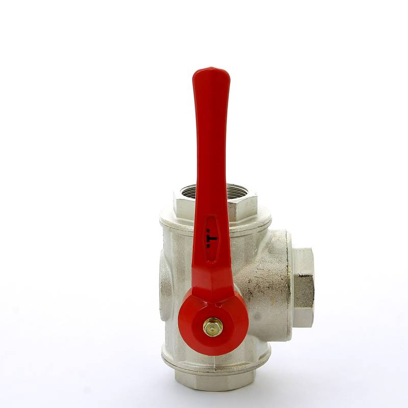 Кран шаровой трехходовой ITAP 128 T-порт рычаг 1 1/2 ВВ 1280112T