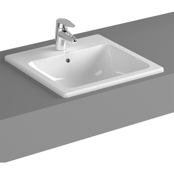 Раковина угловая VitrA S20 450х450 мм с 1 отверстием под смеситель 5463B0030001