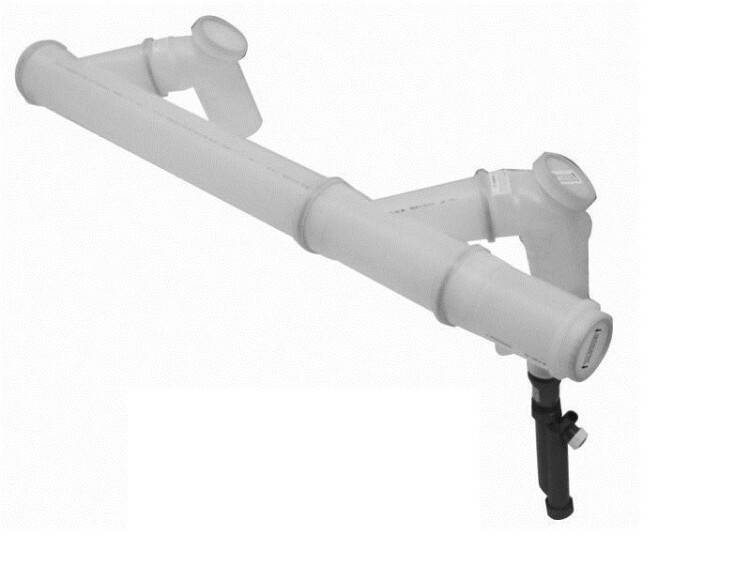 Комплект дымоотводящий BAXI полипропиленовый для 2-х котлов DN 160 мм HT 7107152