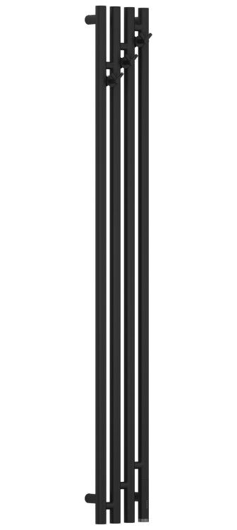Полотенцесушитель, Сунержа, Кантата 3,1, шгв 191-105-1500, справа, МЭМ, цвет-чёрный матовый