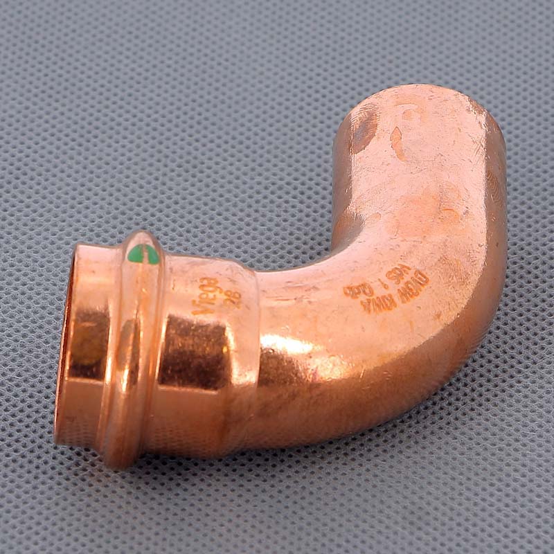 Угол-вставка 90° пресс Viega Profipress 28 мм медь 291686