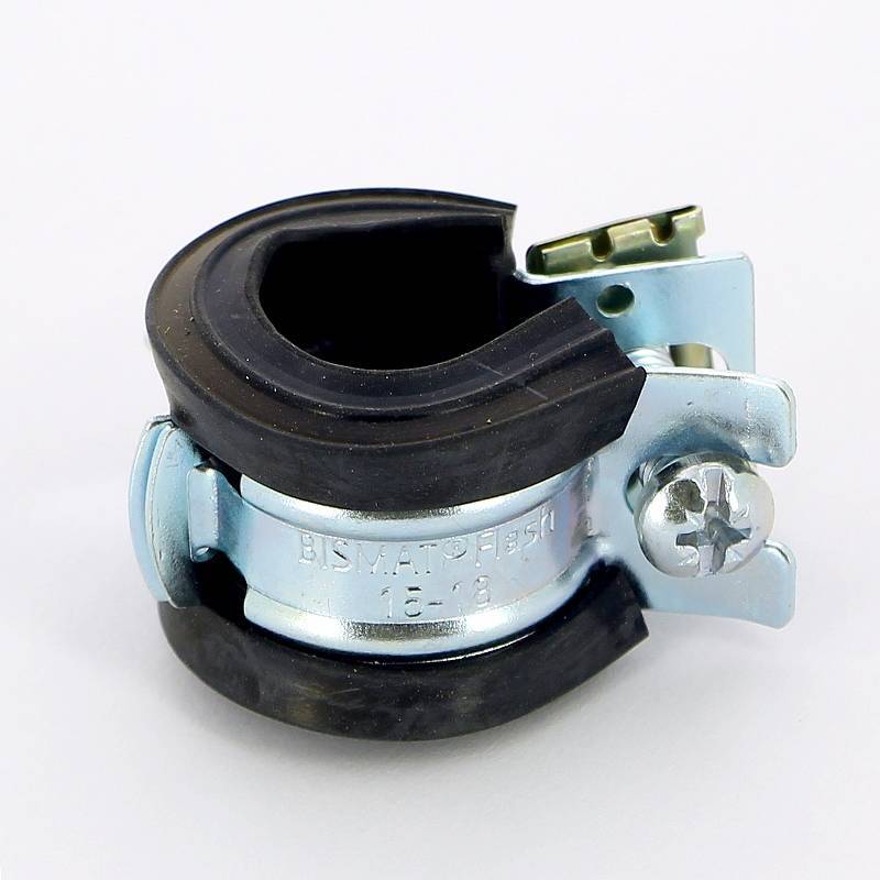 Хомут сантехнический Walraven BISMAT Flash 15-18 мм M8 с EPDM 3373018