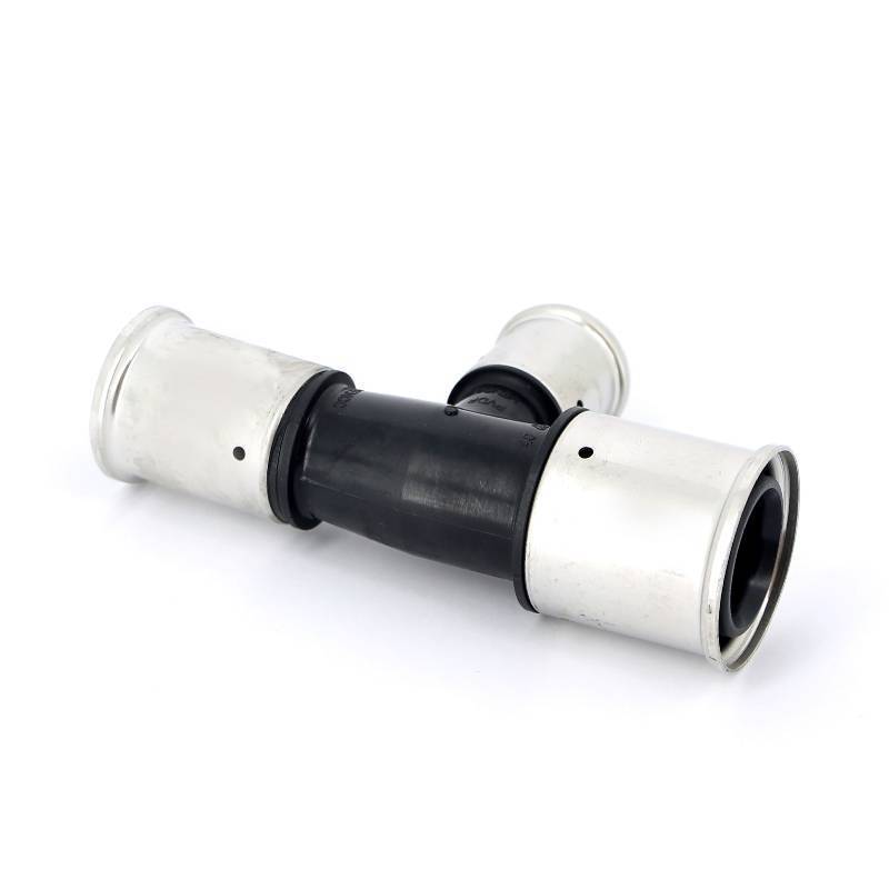 Тройник пресс PVDF Henco 40х26х32 мм 11PK-402632