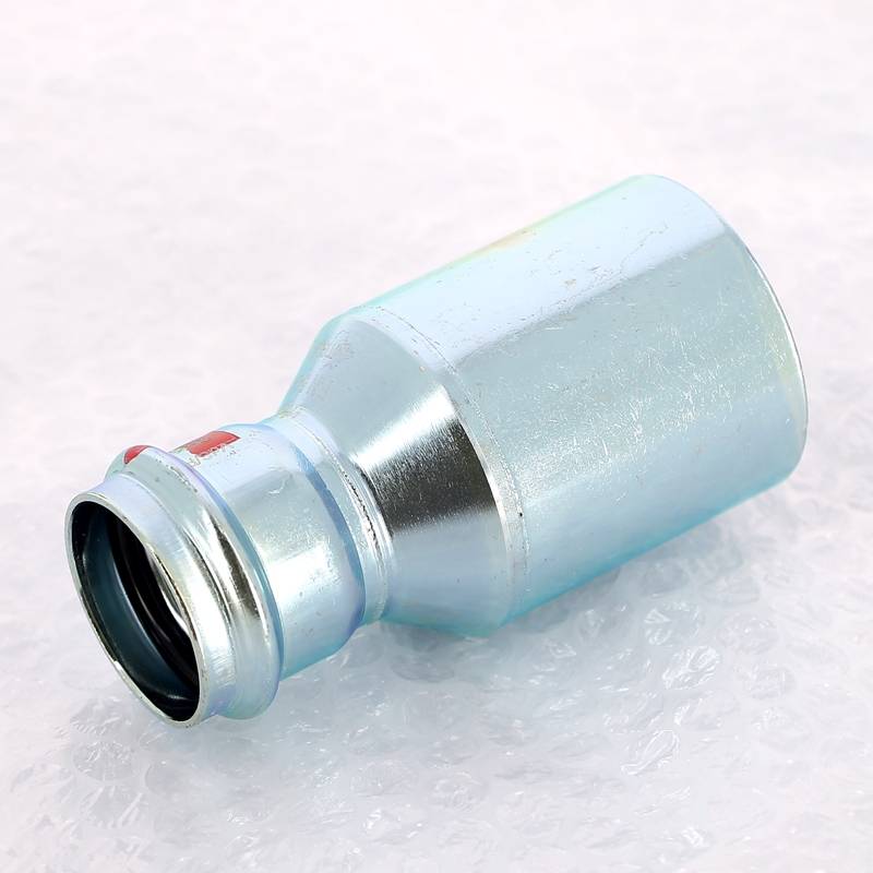 Муфта-вставка пресс из оцинкованной стали Viega Prestabo 54х35 мм 642792