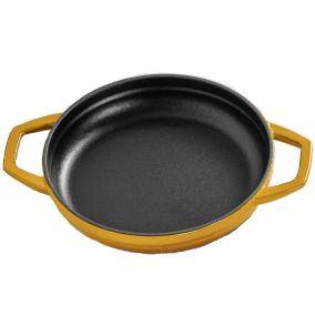 Сковорода с двумя ручками Hascevher KTV 19 см Yellow A622519