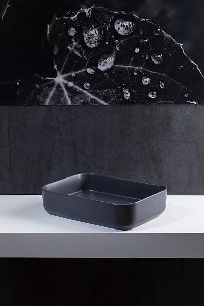 Раковина Allen Brau Fantasy 50 см серая 4.11021.AN