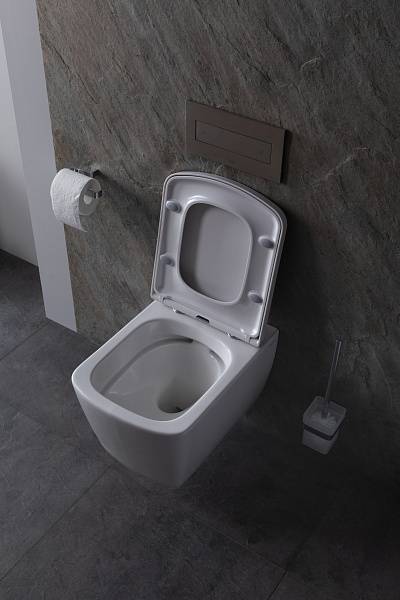 Унитаз подвесной Allen Brau Liberty с сиденьем-крышкой белый 4.32003.20