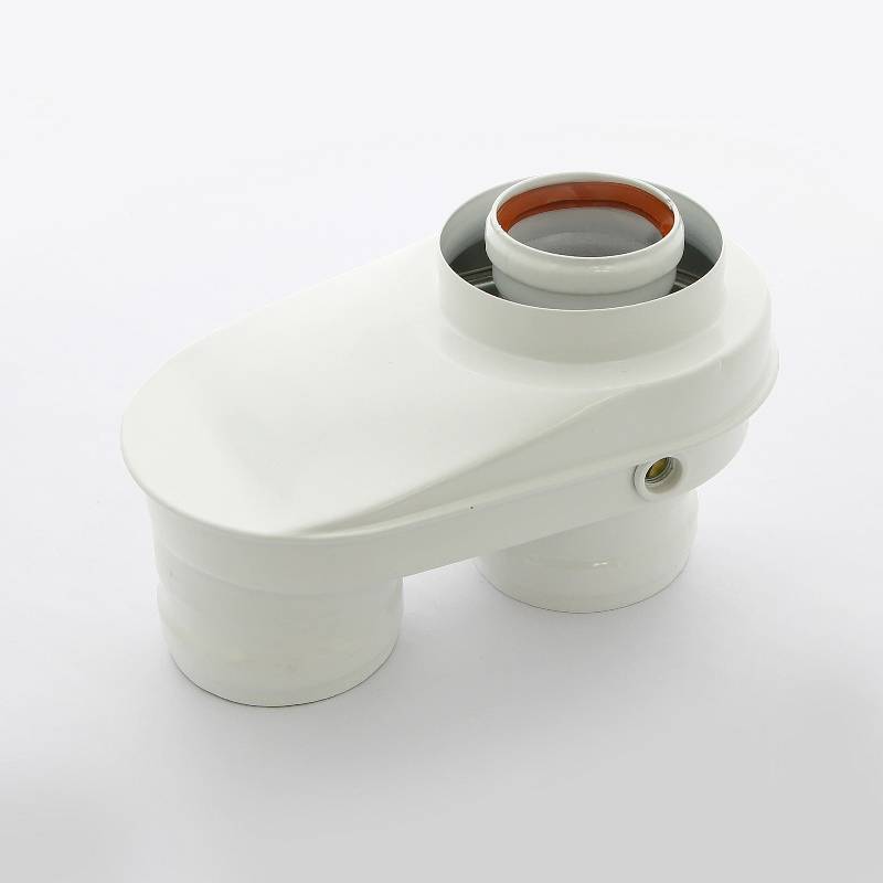 Адаптер Baxi для подключения раздельных труб 80/80 мм 7108183