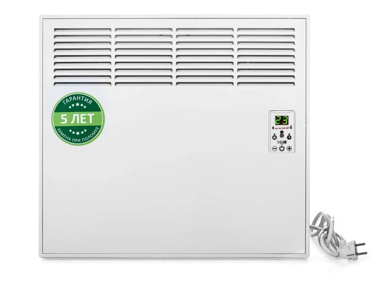 Конвектор электрический iVigo EPK E 750 Вт электронный термостат EPKE07