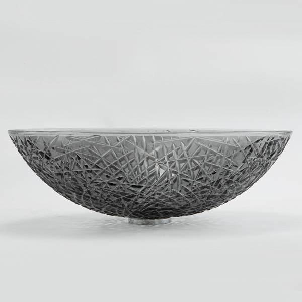 Раковина мебельная Boheme Monaco овальная 51х34,5х15,5 см черный 813-B