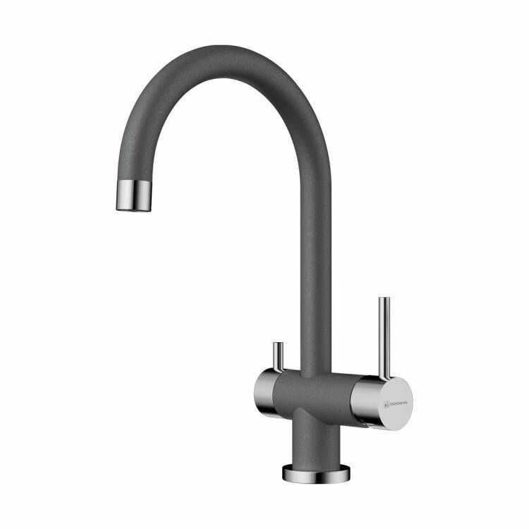 Смеситель для кухни OMOIKIRI Yamada платина 4994337