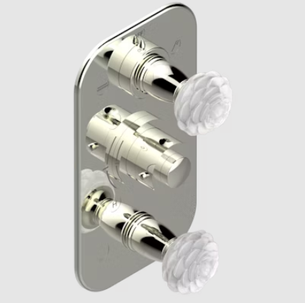 Смеситель для душа THG Camélia Clear crystal встраиваемый термостатический, никель U5LB015540BE