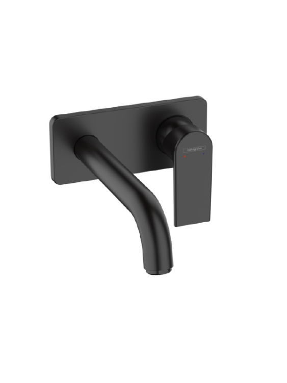 Смеситель для раковины Hansgrohe Vernis Blend 70 черный матовый 71578670