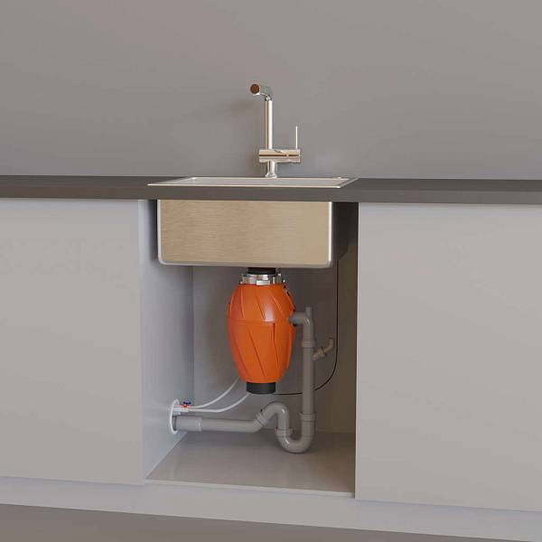 Сменная горловина для измельчителя Omoikiri Nagare Slim NA-02-G золото 4956716