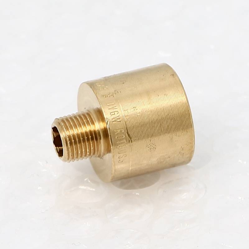 Переходник круглый Viega 1/8 x 3/8 дюйма НВ бронза 441135