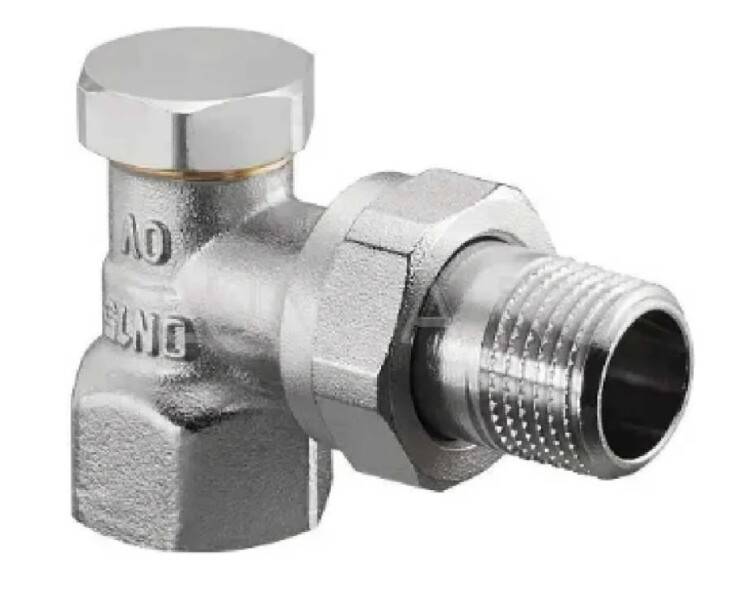 Вентиль радиаторный Oventrop Combi 2 угловой 3/4 НГ x 1/2 ВР 1016504