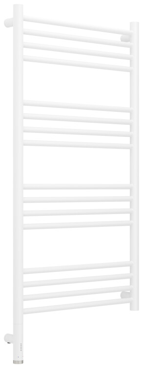 Полотенцесушитель электрический Сунержа Богема 3.1 1000x500 мм МЭМ нижнее подключение слева белый матовый 3060041050