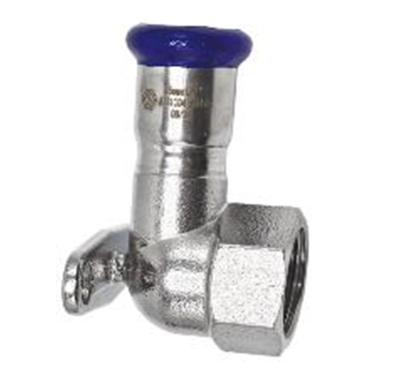 Водорозетка Sanha NiroSan 28x1 ВР нержавеющая сталь 6120706