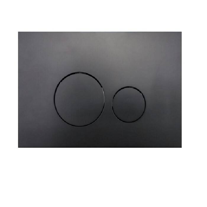 Клавиша смыва Splendy Stable Rest 220x150 мм черный матовый SR302TMBM