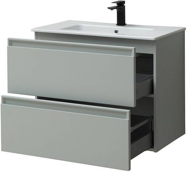 Тумба под раковину Allen Brau Eclipse 80 см серый 1.E1002.PWM