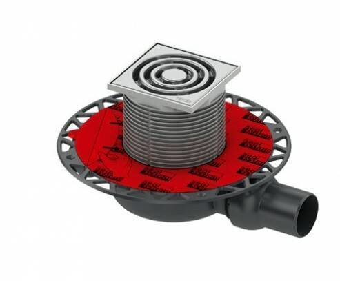 Трап для душа TECEdrainpoint S 120 252x280 мм нержавеющая сталь 3601200