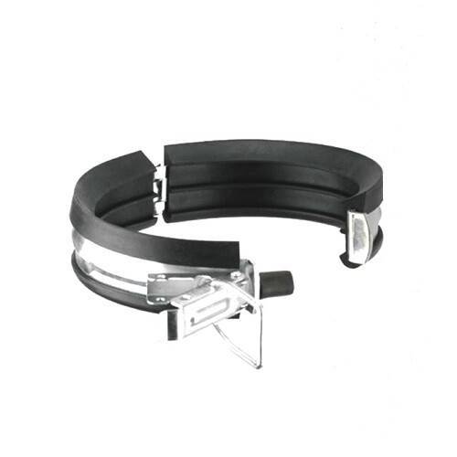 Хомут сантехнический REHAU RAUPIANO Plus M10 160 мм с резиновым вкладышем 11200571002