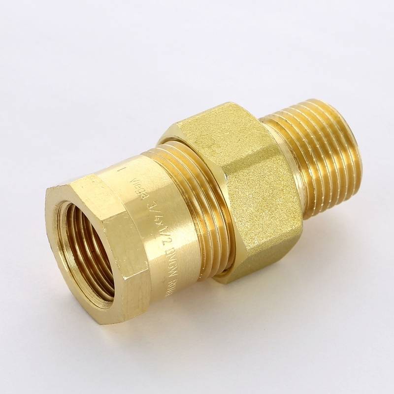 Разъемное соединение Viega бронза НВ 1/2 с коническим уплотнением 447007