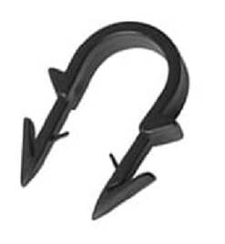 Скоба якорная Walraven BIS KA8 для труб до 20 мм 41 мм черная 200 шт 0870141