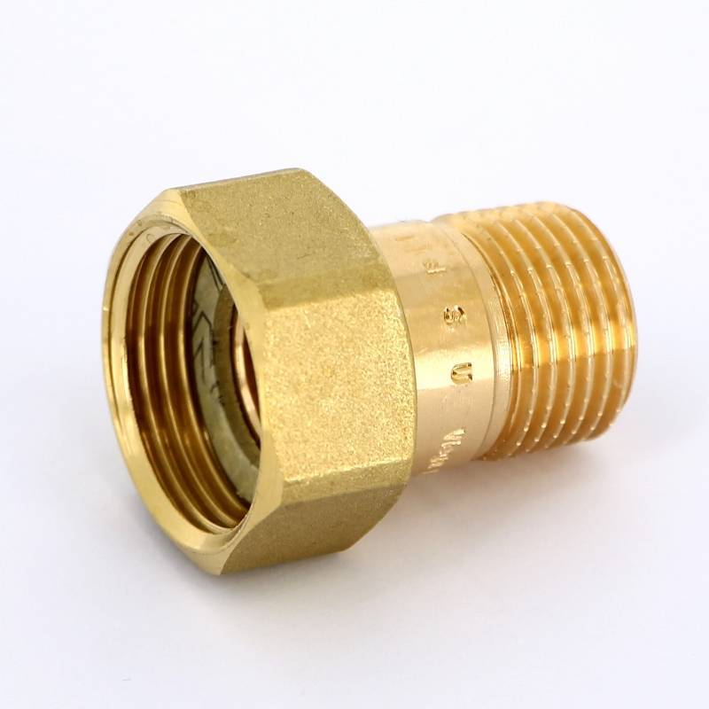 Соединение с накидной гайкой Viega 1/2 НВ бронза 320232