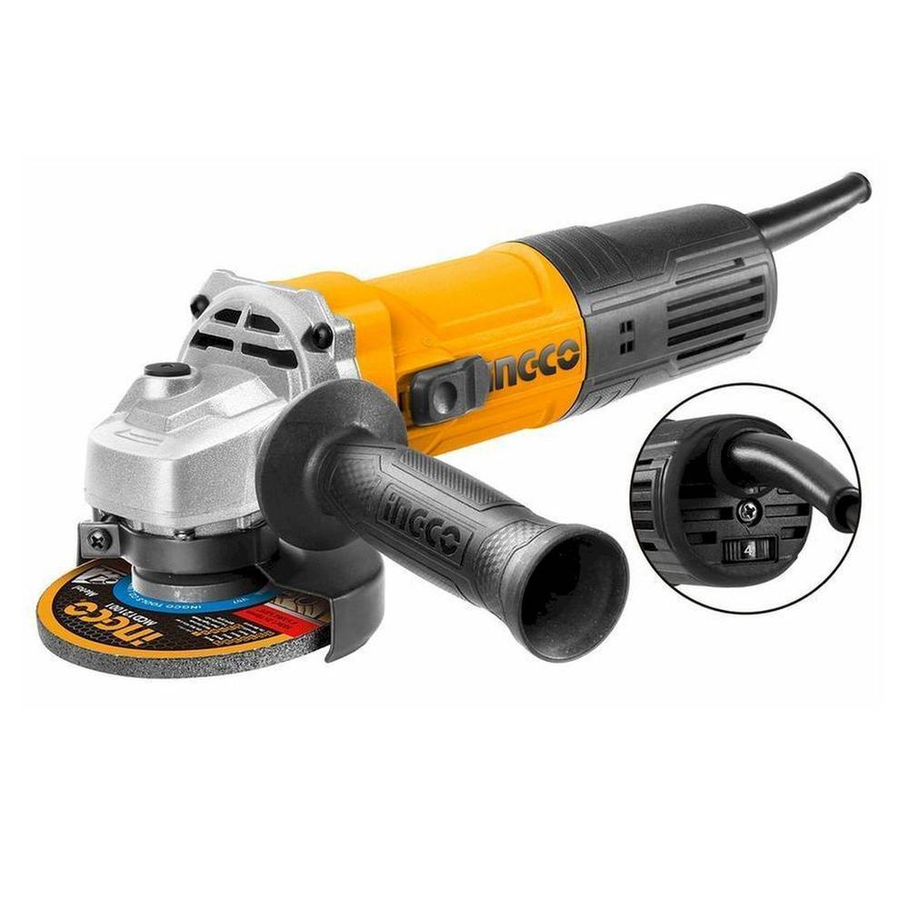 Угловая шлифовальная машина INGCO AG900285 900 Вт 125 мм AG900285