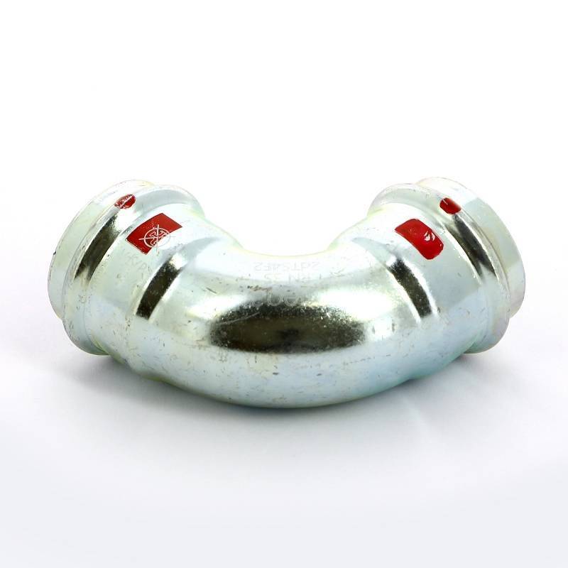 Угол 90° пресс Viega Prestabo оцинкованная сталь 35 мм 558161