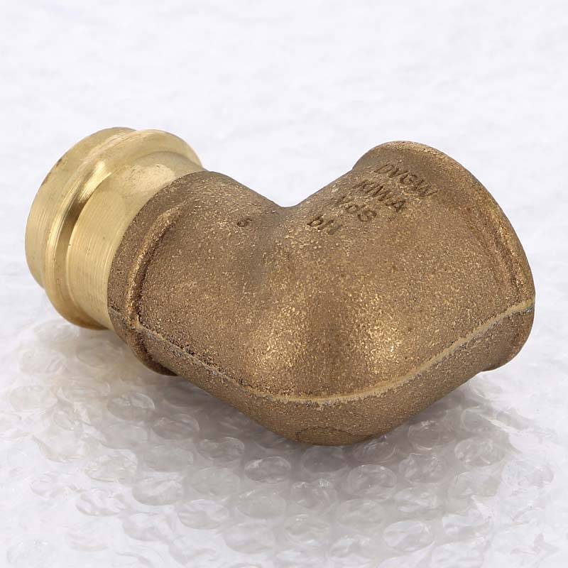 Угол 90° пресс-В бронзовый Viega Sanpress 35х1 1/4 283704