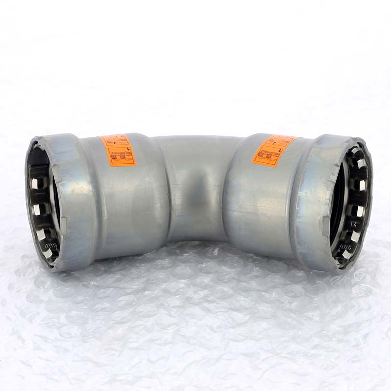 Угольник 45 градусов Viega Megapress пресс оцинкованная сталь 1 1/2 694616