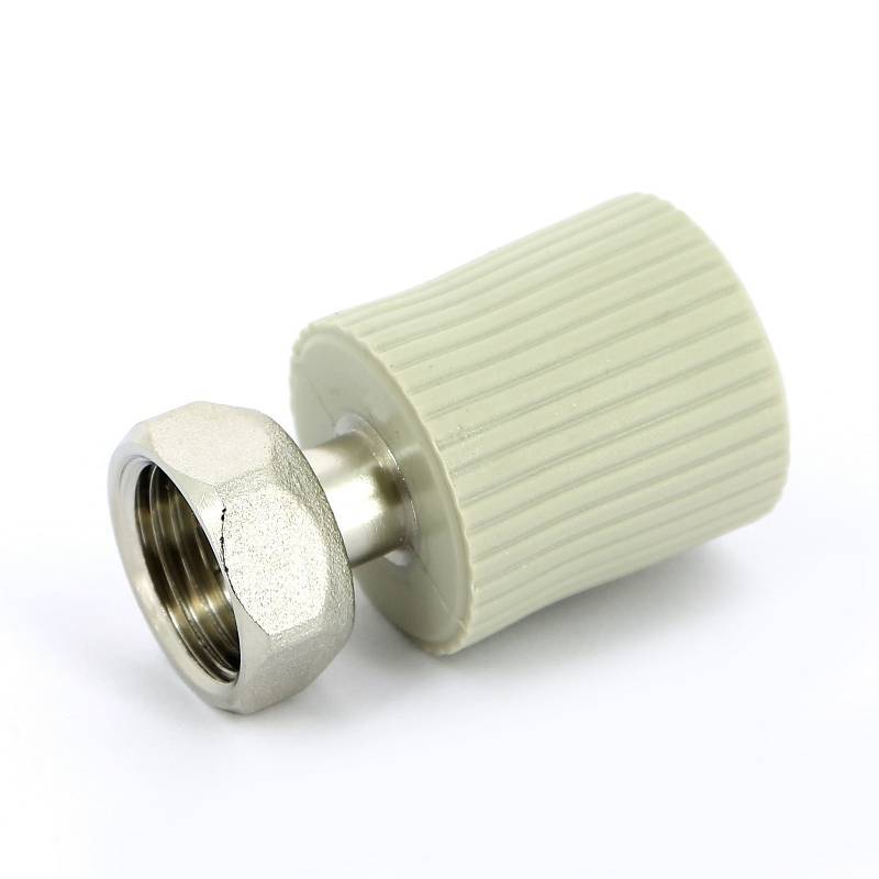 Муфта полипропиленовая FV-Plast с накидной гайкой и вварным патрубком 20x1/2 223020