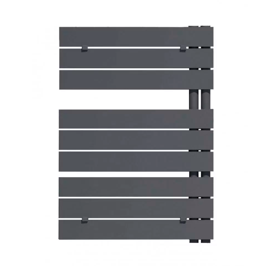 Полотенцесушитель электрический Lazzarini Pieve 770x550 мм изогнутый антрацит 386482