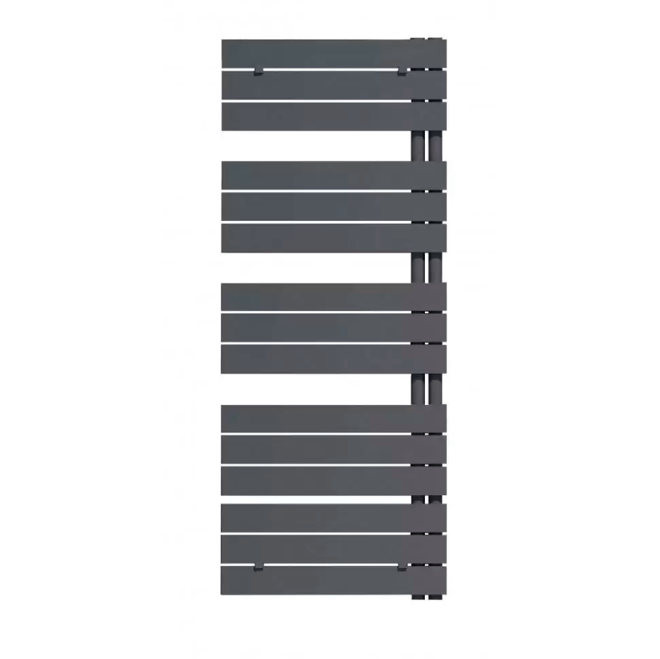 Полотенцесушитель электрический Lazzarini Pieve 1420x550 мм изогнутый антрацит 386484