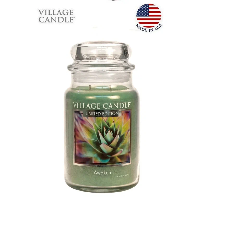 Ароматическая свеча Village Candle Awaken Пробуждение чувств 602 г 10208