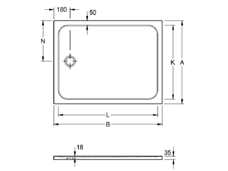 Душевой поддон Villeroy & Boch Lifetime Plus 1200x800 мм альпийский белый 6223N301