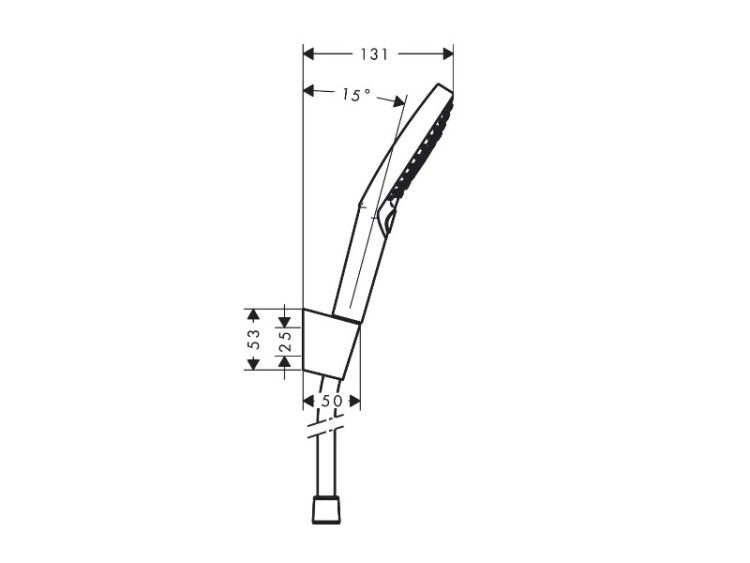 Душевой набор Hansgrohe Raindance Select S 160 3jet хром 27668000