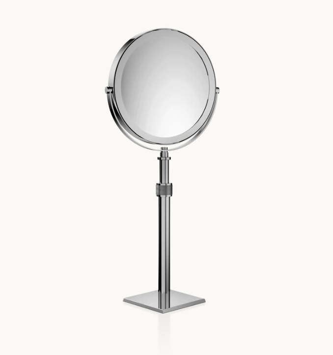 Косметическое зеркало Decor Walther настольное, увеличение 5x, хром 0100400
